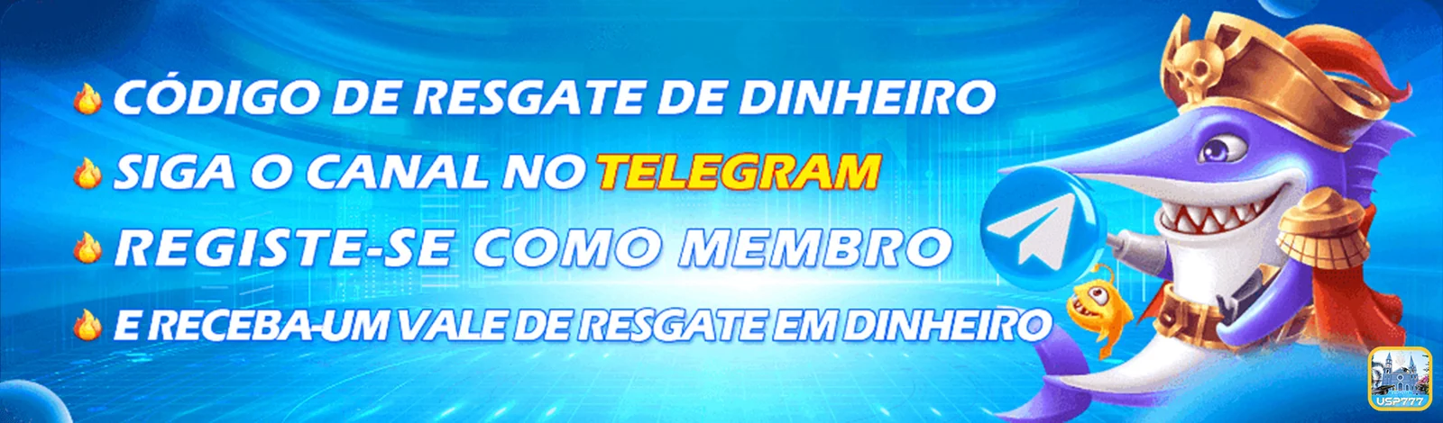 Jogador recebendo bônus de boas-vindas no USP777